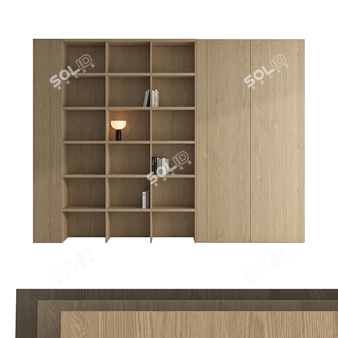 High-Quality 3D Wardrobe Set 3D model image 1