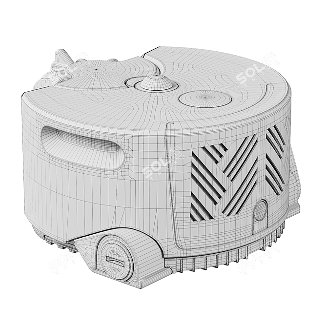 Dyson 360 Robot Vacuum Cleaner 3D model image 6