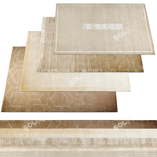 Assorted Rug Collection - Archive Links 3D model image 1