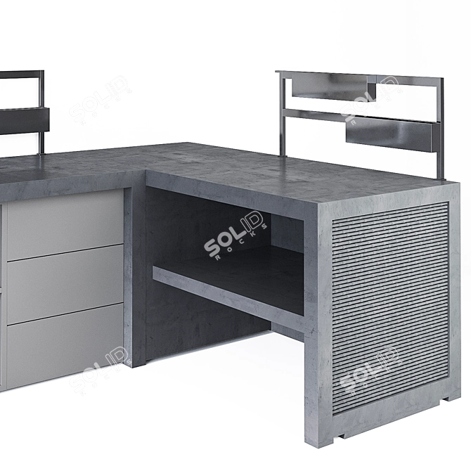 Outdoor Kitchen Kaufmann T-Bone 3D model image 3