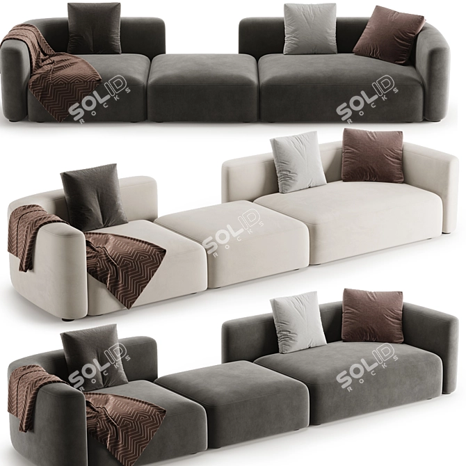 Modern ROMINA Sofa by ARTIPIECES 3D model image 1