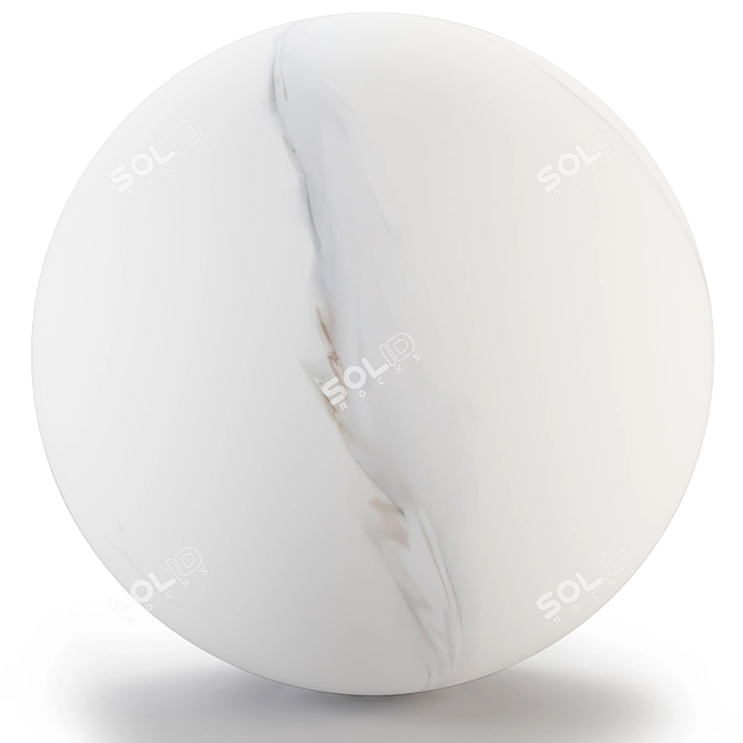 Glossy Marble Texture Collection 3D model image 5