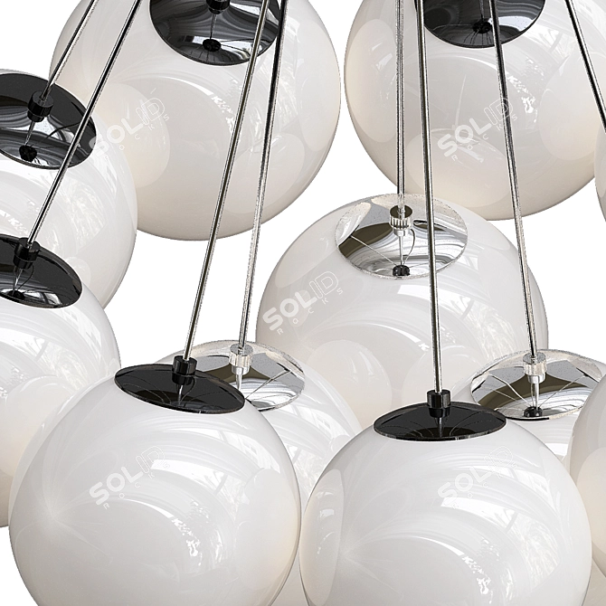 Norr Pendant Light Collection 3D model image 2