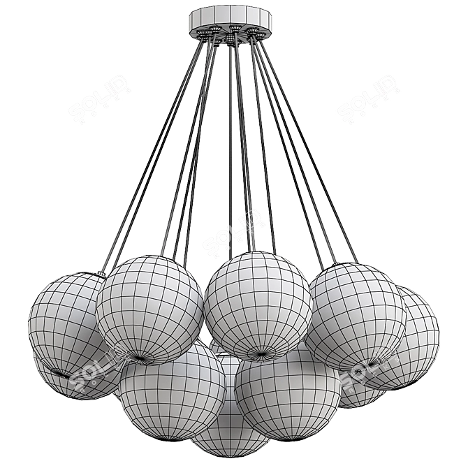 Norr Pendant Light Collection 3D model image 3