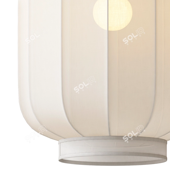 Elegant Ellos Daphne Ceiling Lamp 3D model image 2