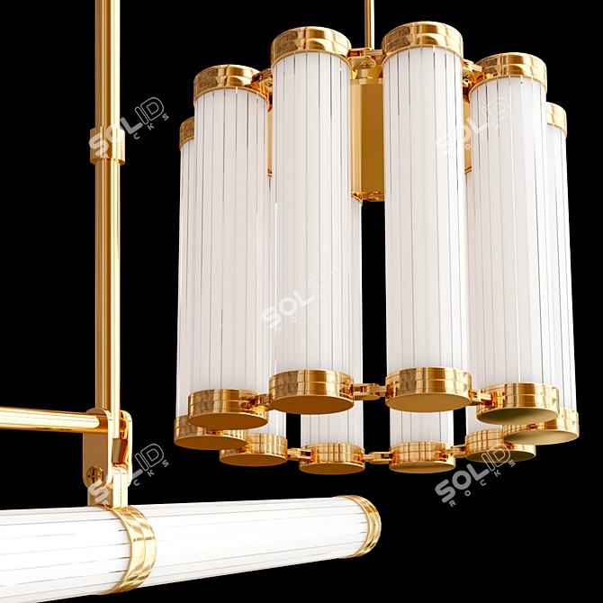 ALO Designer Pendant Lamp Collection 3D model image 2