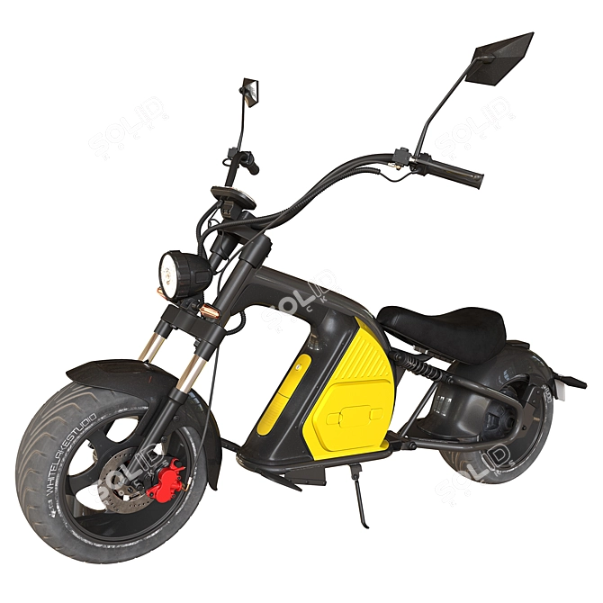 E-Motion Pro 2 Electric Bike 3D model image 1