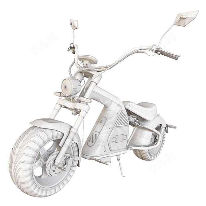 E-Motion Pro 2 Electric Bike 3D model image 5