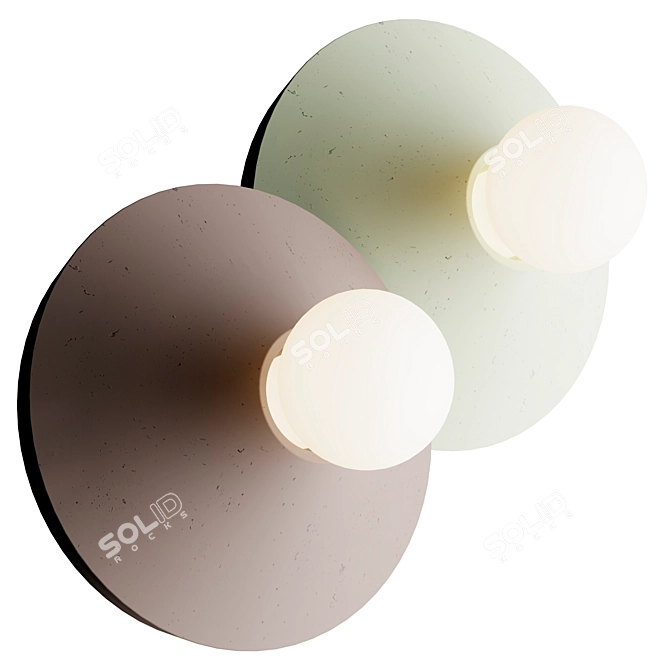 Modern Wall Sconce Light Fixture 3D model image 2