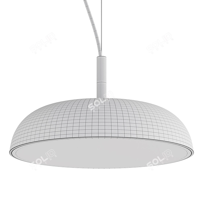 BUDINO Pendant Light, Contemporary Design 3D model image 3