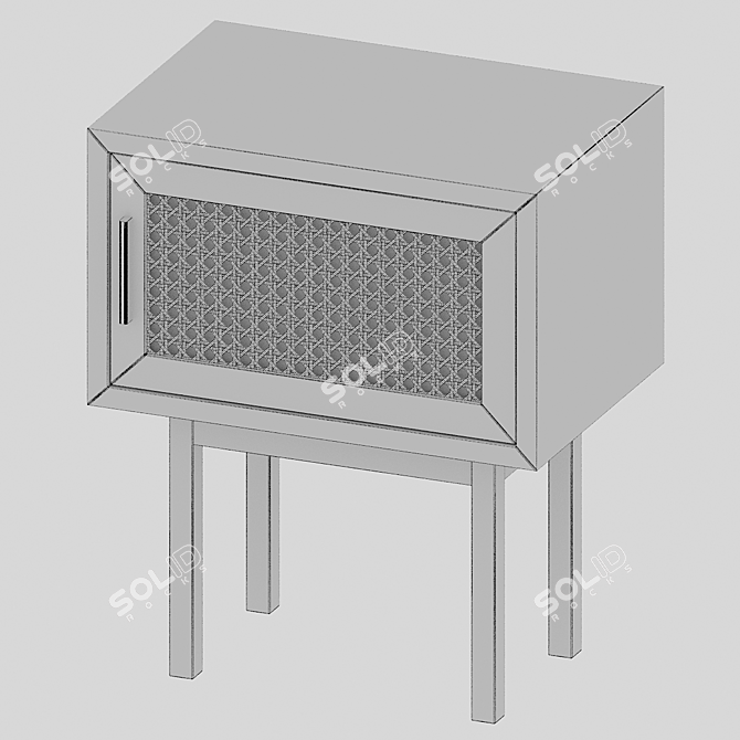 WASKA Side Table: Laredoute Beauty 3D model image 3
