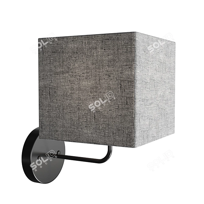 Square 150 Wall Sconce 3D model image 11