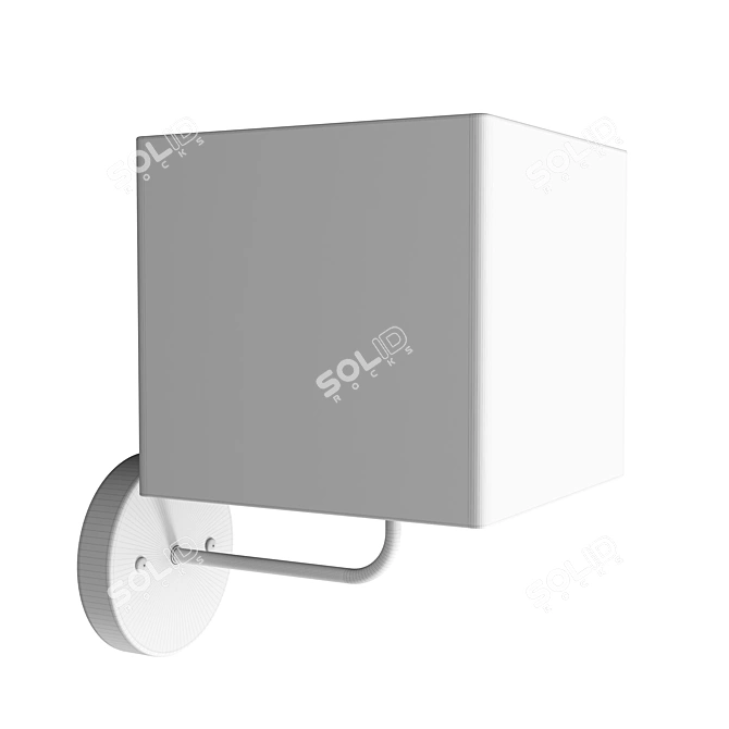 Square 150 Wall Sconce 3D model image 12