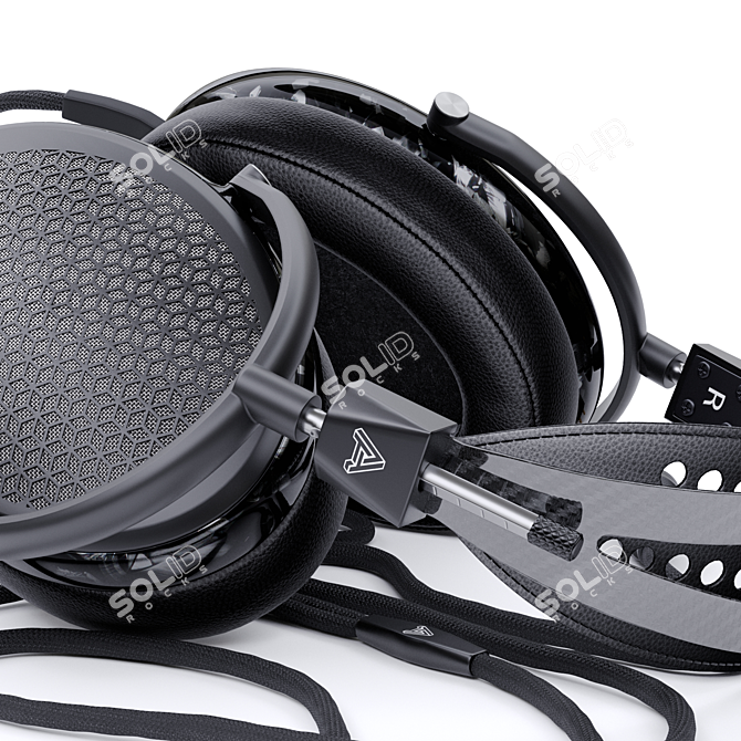 Audeze CRBN Headphones: Advanced Sound 3D model image 4