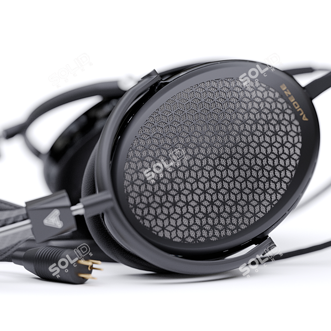 Audeze CRBN Headphones: Advanced Sound 3D model image 6