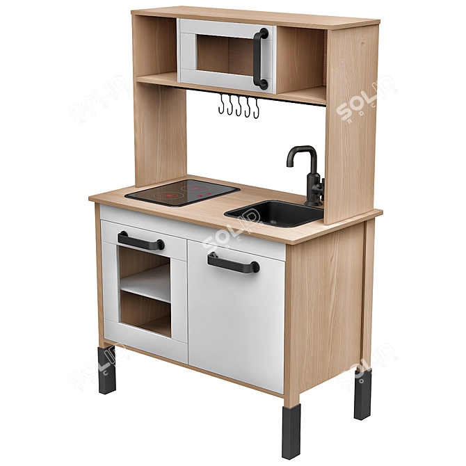 IKEA DUKTIG Play Kitchen Model 3D model image 3