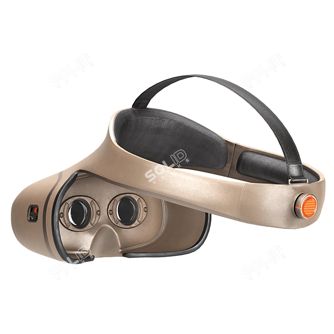 High-Fidelity VR Glasses Model 3D model image 2