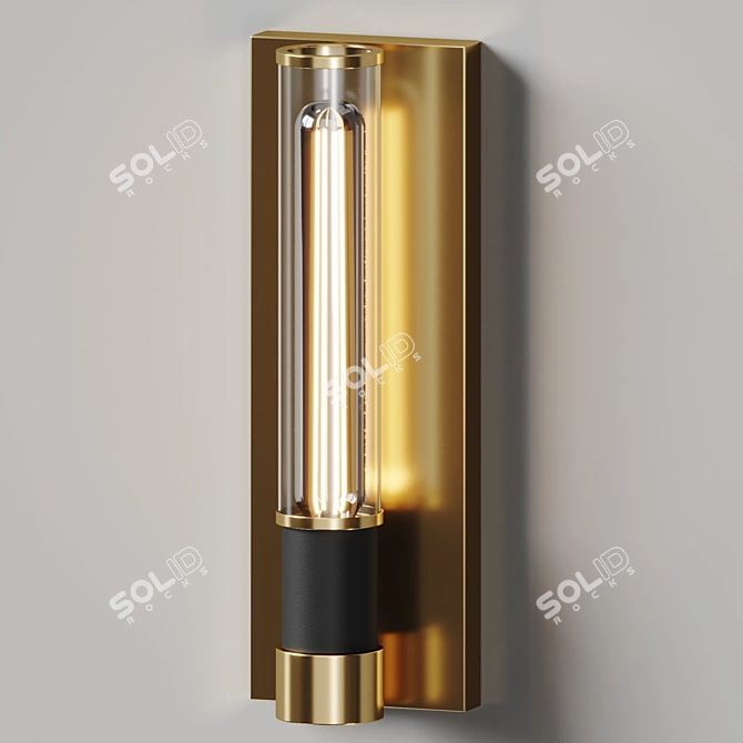 Fredo Wall Sconce by Huxe 3D model image 2