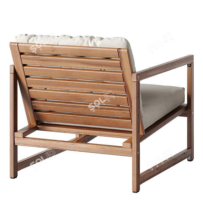 Nammaro Outdoor Furniture Set 3D model image 3