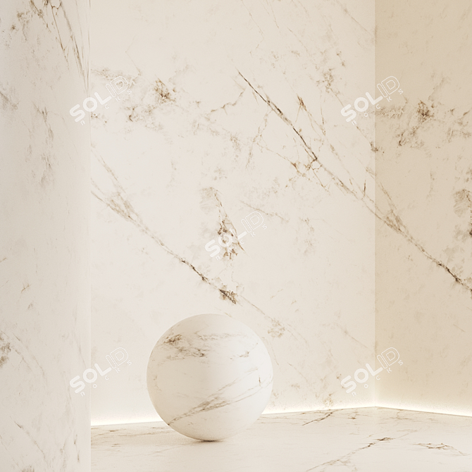 Marble Textures Bundle №8 3D model image 2