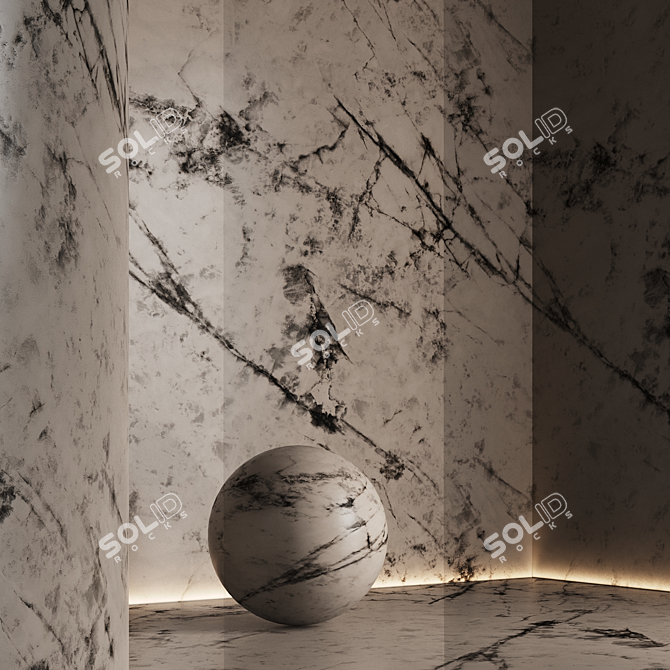 Marble Textures Bundle №8 3D model image 6