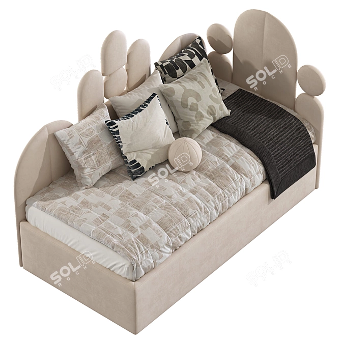 Modern Style Sofa Bed 377 3D model image 5