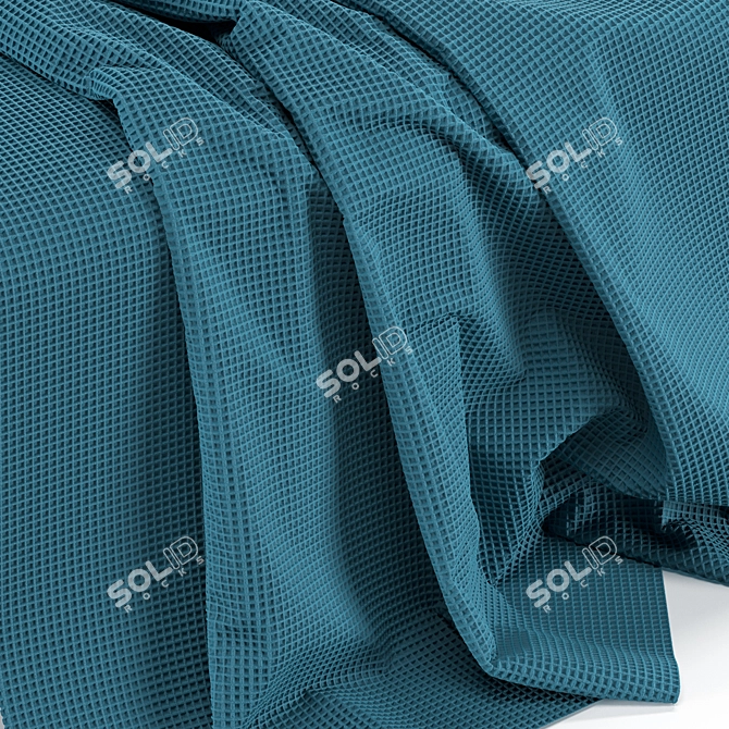 Adjustable Premium Waffle Cloth 3D model image 2