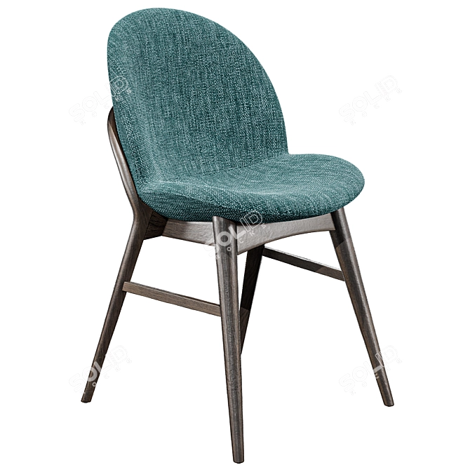 Elegant Lip Chair for Any Space 3D model image 1