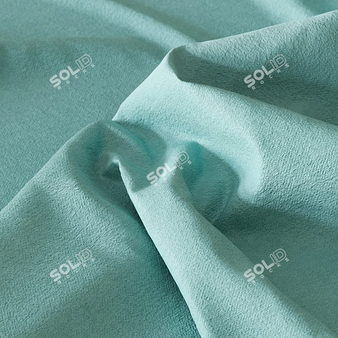 Velvet Seamless Fabric Material Pack 3D model image 1