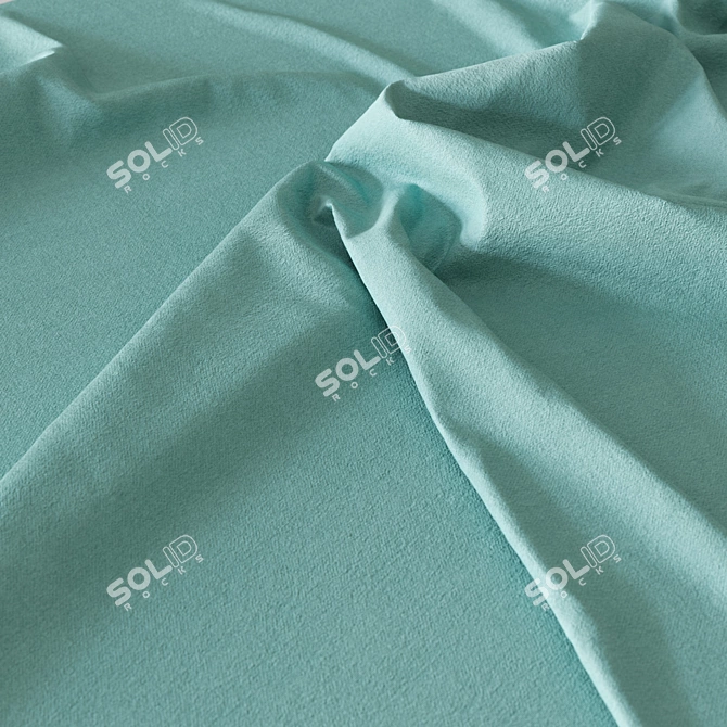 Velvet Seamless Fabric Material Pack 3D model image 3