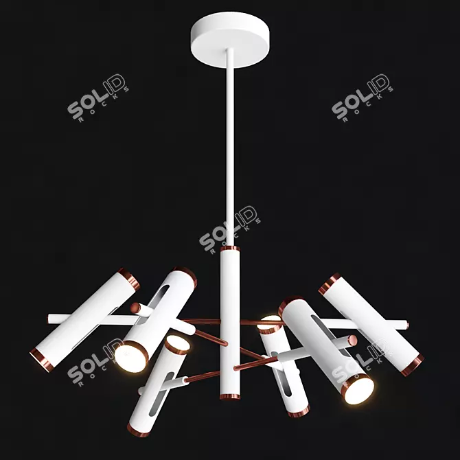 Favorite Duplex Chandelier Set 3D model image 2