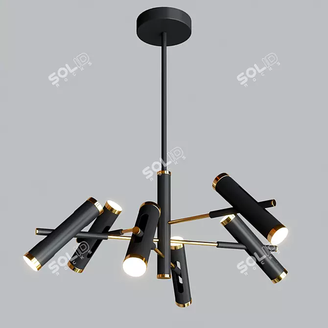 Favorite Duplex Chandelier Set 3D model image 3