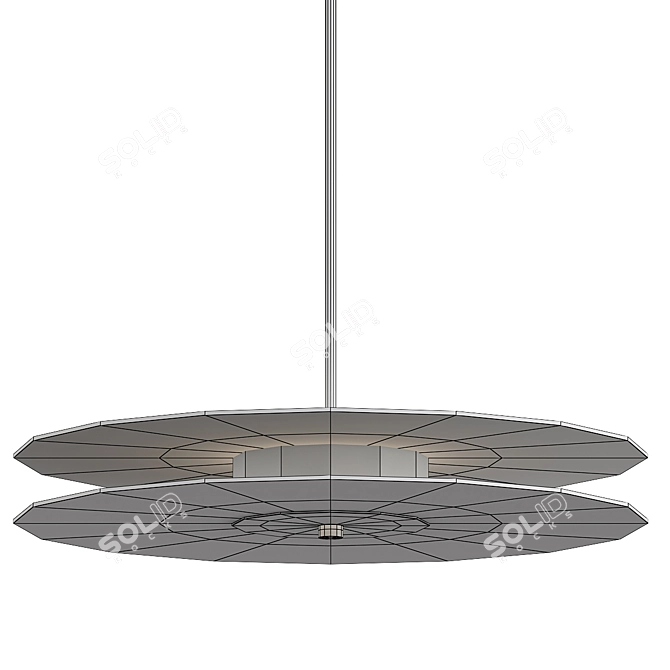 Modern Orion Pendant Light Fixture 3D model image 3