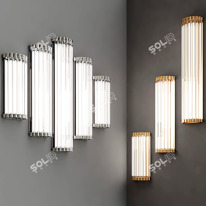 Chapman & Myers KEAN Sconce Collection 3D model image 2