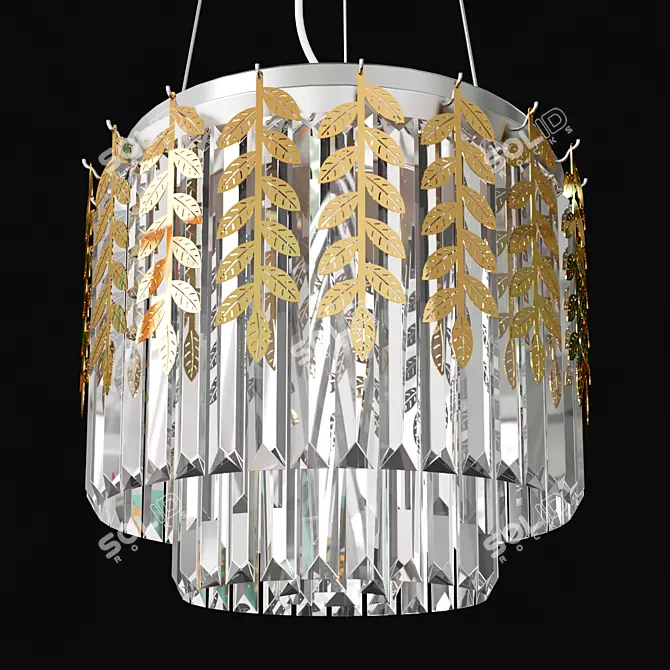 Hiper Angers H153-2 Chandelier, 45cm 3D model image 1