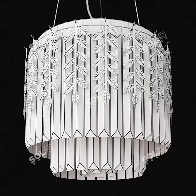 Hiper Angers H153-2 Chandelier, 45cm 3D model image 2