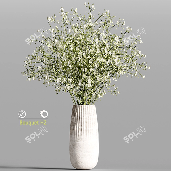 Modern Bouquet H2 2015 Render 3D model image 2