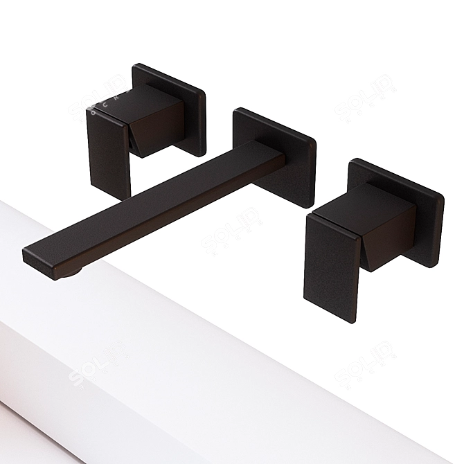 Modern Sink 3D Model Set 3D model image 3