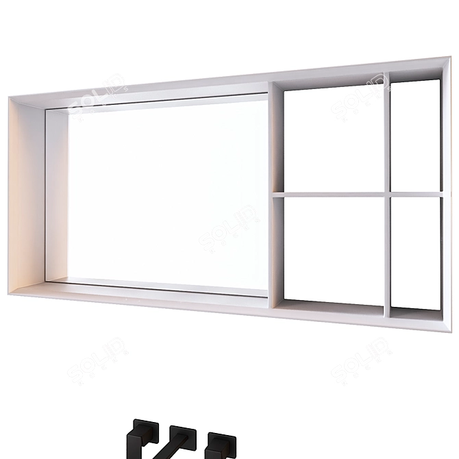 Modern Sink 3D Model Set 3D model image 4