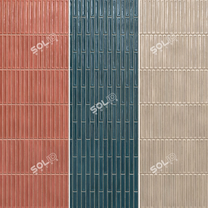 Seamless Ceramic Tiles Set WOW 3D model image 4