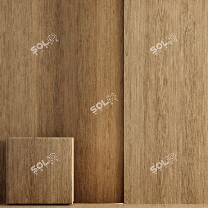 Premium 4K Wood Texture Pack 3D model image 1