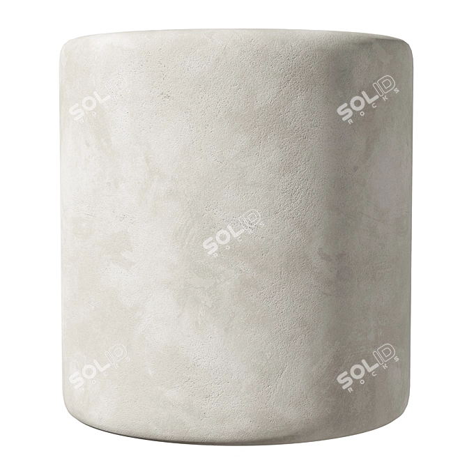 Seamless Plaster Material Texture Pack 3D model image 2