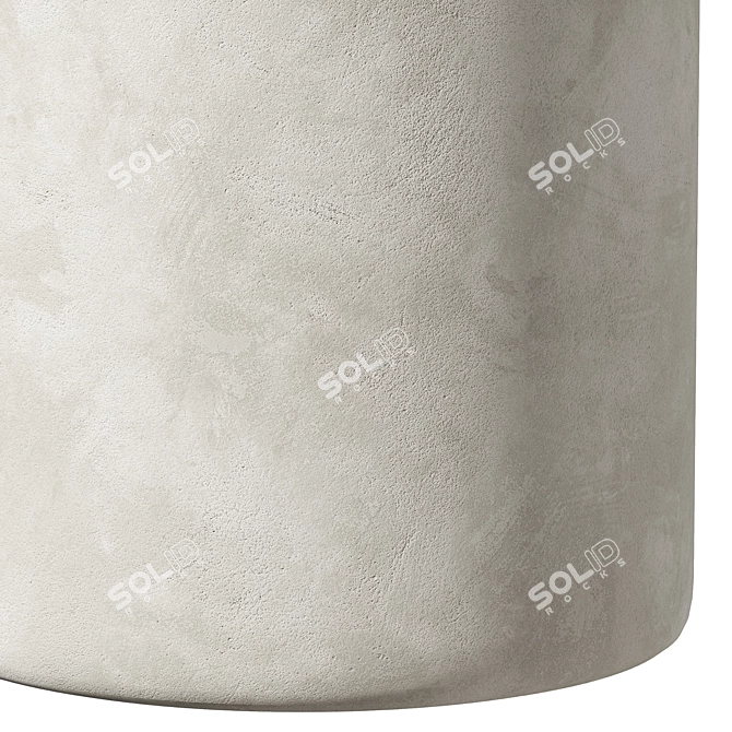 Seamless Plaster Material Texture Pack 3D model image 5