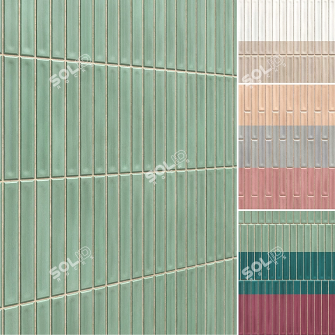 WOW Ceramic Tiles Collection 3D model image 1