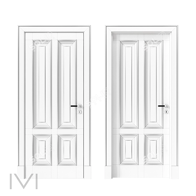 VIVOMOBILI Vienna Series Doors 3D model image 4