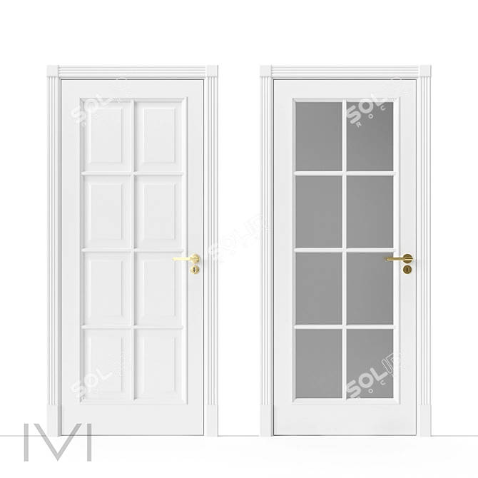 VIVOMOBILI London Series Doors 3D model image 1