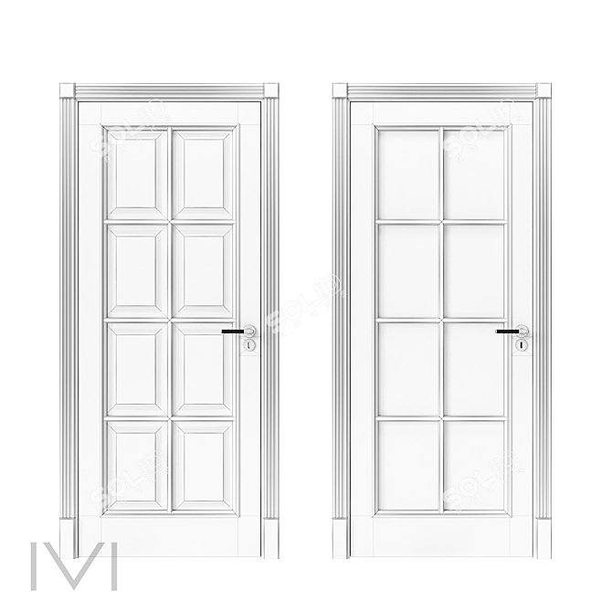 VIVOMOBILI London Series Doors 3D model image 4