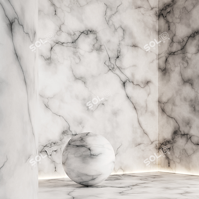 Marble Seamless Texture Pack 12 Colors 3D model image 4