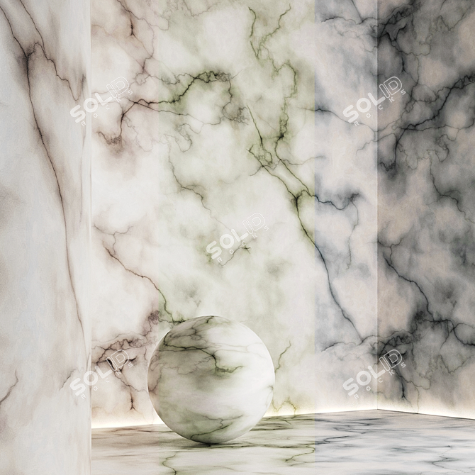 Marble Seamless Texture Pack 12 Colors 3D model image 5