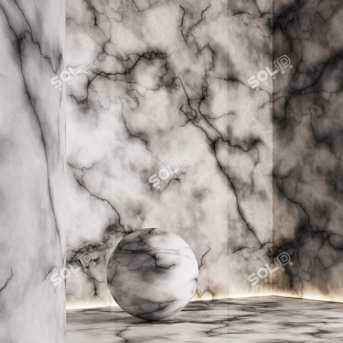 Marble Seamless Texture Pack 12 Colors 3D model image 6